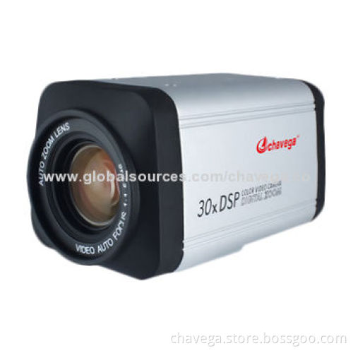 1/4" CMOS 800TVL CCTV Zoom Camera with 22/27/30x Lens